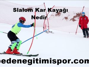 Slalom Kar Kayağı Nedir