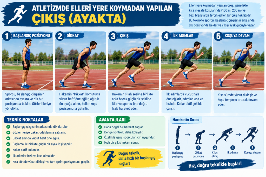 Atletizmde Yüksek Çıkış Nedir Nasıl Yapılır