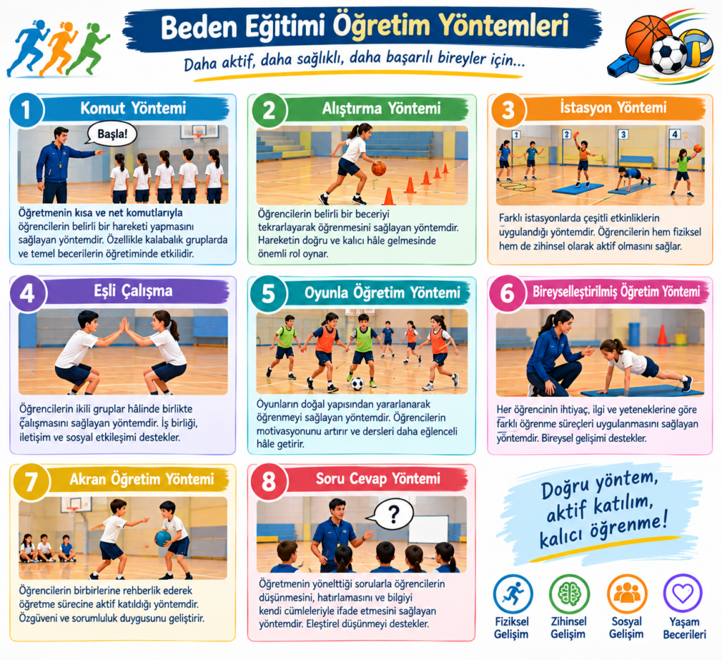 Beden Eğitimi Dersi Öğretim Yöntemleri