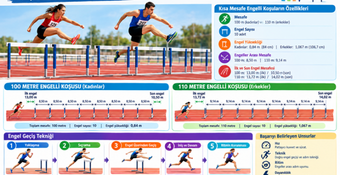 Kısa Mesafe Engelli Koşular Hangileridir