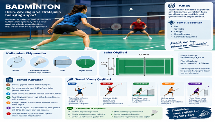 Badmintonun Amacı ve Temel Kuralları Nelerdir?