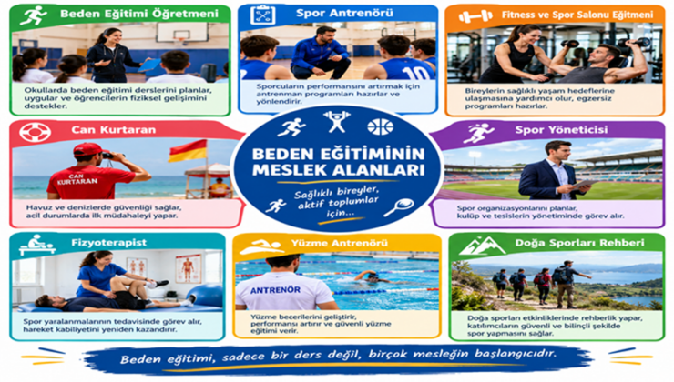 Beden Eğitiminin Meslek Alanları Nelerdir?