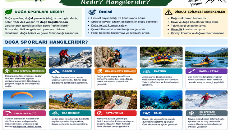 Doğa Sporları Nelerdir?
