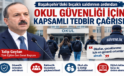 Başakşehir’deki Bıçaklı Saldırının Ardından Okul Güvenliği Çağrısı