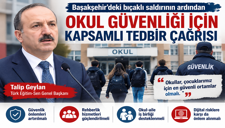 Başakşehir’deki Bıçaklı Saldırının Ardından Okul Güvenliği Çağrısı