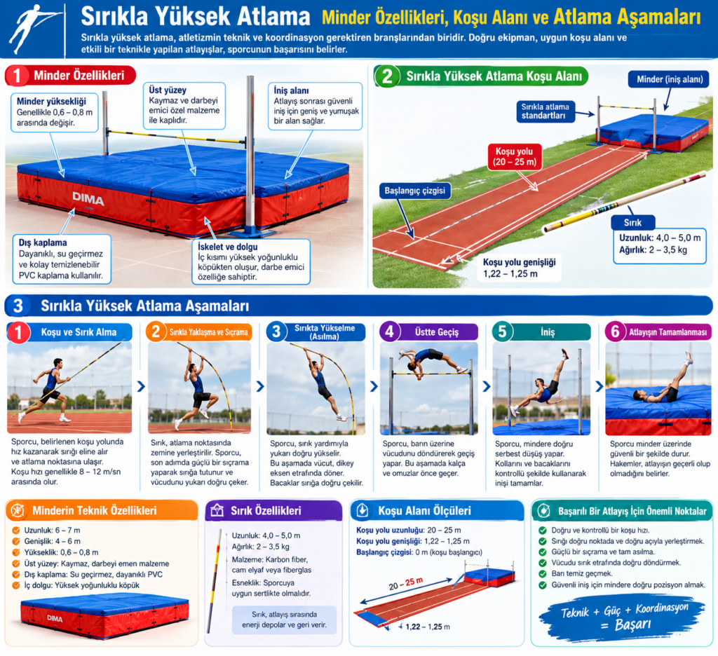 Sırıkla Yüksek Atlama