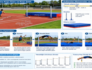 Atletizmde Yüksek Atlama Nedir? Yüksek Atlama teknikleri, Aşamaları ve Kuralları Nelerdir?